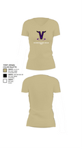 Niles North High School Track and Field 91252281 Women's Short Sleeve V-neck Shirt - 34
