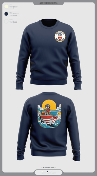 Crew Neck Sweatshirt, Red beard Adventures, , Teamtime, Team time, sublimation, custom sports apparel, team uniforms, spirit wear, spiritwear, sports uniforms, custom shirts, team store, custom team store, fundraiser sports, apparel fundraiser