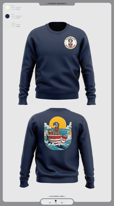 Red beard Adventures 16811044 Crew Neck Sweatshirt - 4