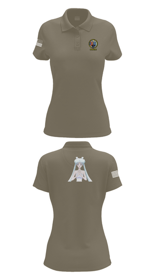Womens Short Sleeve Performance Polo, MARDET Fort Leonard Wood Basic Military Police School House (FLW) INIWIC, , Teamtime, Team time, sublimation, custom sports apparel, team uniforms, spirit wear, spiritwear, sports uniforms, custom shirts, team store, custom team store, fundraiser sports, apparel fundraiser