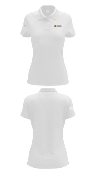 Womens Short Sleeve Performance Polo, BombTech Beekeeper, , Teamtime, Team time, sublimation, custom sports apparel, team uniforms, spirit wear, spiritwear, sports uniforms, custom shirts, team store, custom team store, fundraiser sports, apparel fundraiser