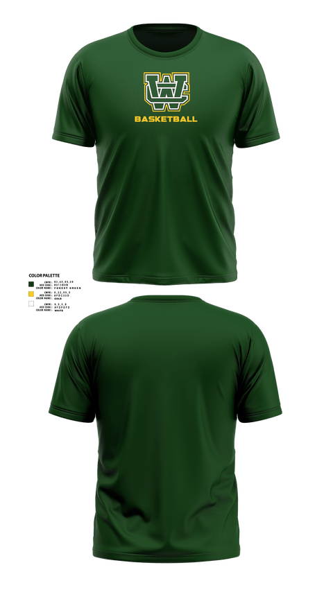 Short Sleeve Performance Shirt, Wilkes Central High School Basketball, Men's Basketball, Teamtime, Team time, sublimation, custom sports apparel, team uniforms, spirit wear, spiritwear, sports uniforms, custom shirts, team store, custom team store, fundraiser sports, apparel fundraiser