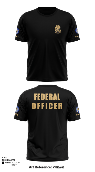 BIA POLICE 11444917 Short Sleeve Performance Shirt - 5