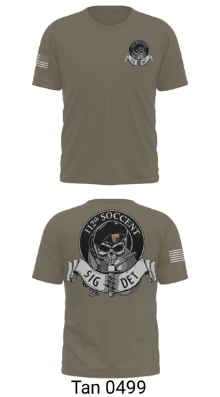 Short Sleeve Performance Shirt, 112 SOCCENT SIGDET, Army, Teamtime, Team time, sublimation, custom sports apparel, team uniforms, spirit wear, spiritwear, sports uniforms, custom shirts, team store, custom team store, fundraiser sports, apparel fundraiser