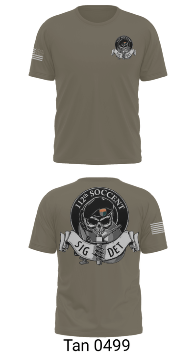 112 SOCCENT SIGDET 90231046 Short Sleeve Performance Shirt - 38