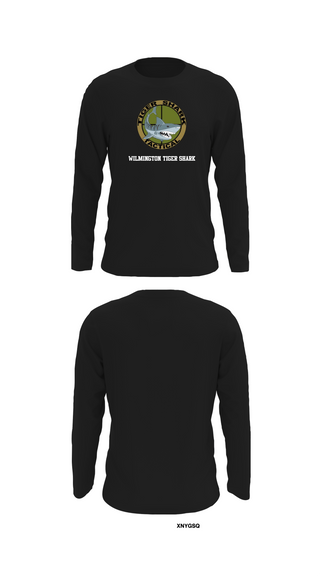 Long Sleeve Performance Shirt, Wilmington Tiger Shark, Army, Teamtime, Team time, sublimation, custom sports apparel, team uniforms, spirit wear, spiritwear, sports uniforms, custom shirts, team store, custom team store, fundraiser sports, apparel fundraiser