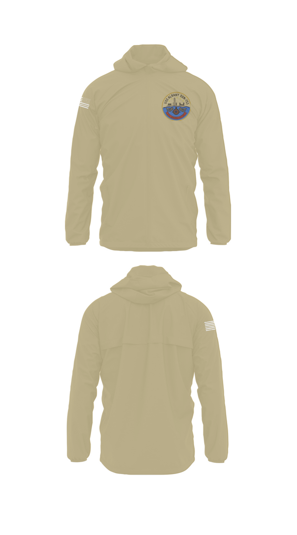 Windbreaker, USS ALBANY SSN-753, , Teamtime, Team time, sublimation, custom sports apparel, team uniforms, spirit wear, spiritwear, sports uniforms, custom shirts, team store, custom team store, fundraiser sports, apparel fundraiser