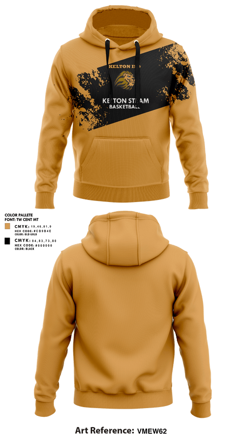Hoodie, Kelton STEAM Academy Basketball, Women's Basketball, Teamtime, Team time, sublimation, custom sports apparel, team uniforms, spirit wear, spiritwear, sports uniforms, custom shirts, team store, custom team store, fundraiser sports, apparel fundraiser