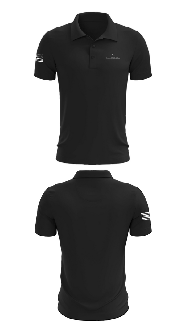 Short Sleeve Performance Polo, Pioneer Middle School Cross Country, Cross Country, Teamtime, Team time, sublimation, custom sports apparel, team uniforms, spirit wear, spiritwear, sports uniforms, custom shirts, team store, custom team store, fundraiser sports, apparel fundraiser