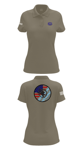 Womens Short Sleeve Performance Polo, Falcon Team, JMRC, Army, Teamtime, Team time, sublimation, custom sports apparel, team uniforms, spirit wear, spiritwear, sports uniforms, custom shirts, team store, custom team store, fundraiser sports, apparel fundraiser