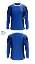 Nevada High School Cheer 76739420 Long Sleeve Performance Shirt - 1