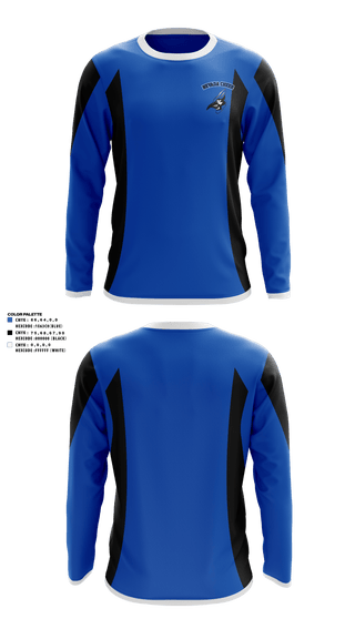 Long Sleeve Performance Shirt, Nevada High School Cheer, Cheer, Teamtime, Team time, sublimation, custom sports apparel, team uniforms, spirit wear, spiritwear, sports uniforms, custom shirts, team store, custom team store, fundraiser sports, apparel fundraiser
