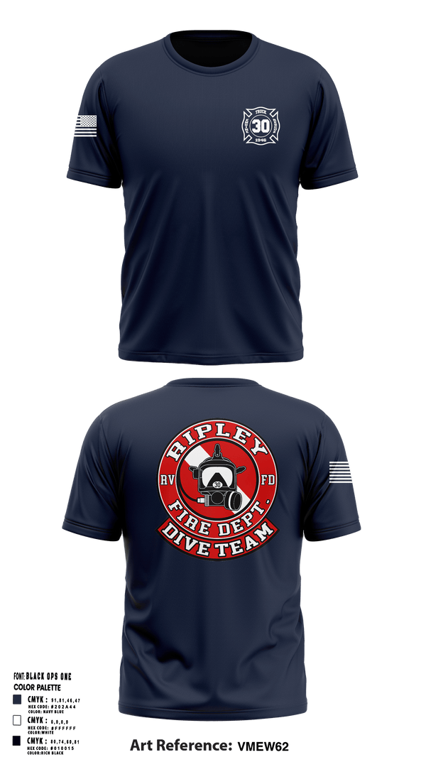 Short Sleeve Performance Shirt, Ripley vol. fire dept, Fire Department, Teamtime, Team time, sublimation, custom sports apparel, team uniforms, spirit wear, spiritwear, sports uniforms, custom shirts, team store, custom team store, fundraiser sports, apparel fundraiser