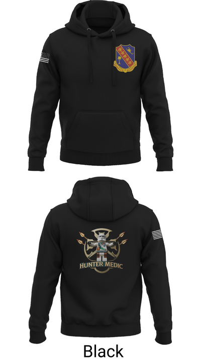 1-148th HHB Medics 16650436 Hoodie - 36