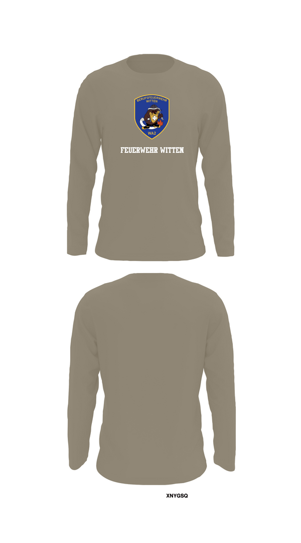 Long Sleeve Performance Shirt, Feuerwehr Witten, Fire Department, Teamtime, Team time, sublimation, custom sports apparel, team uniforms, spirit wear, spiritwear, sports uniforms, custom shirts, team store, custom team store, fundraiser sports, apparel fundraiser