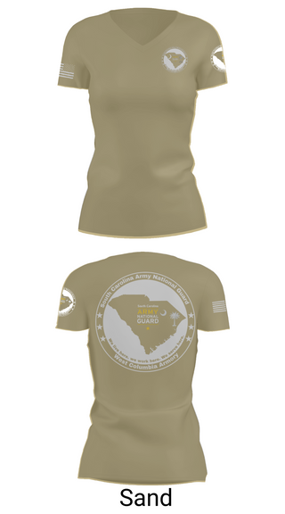 Womens Short Sleeve Vneck Shirt, Bravo 3, National Guard, Teamtime, Team time, sublimation, custom sports apparel, team uniforms, spirit wear, spiritwear, sports uniforms, custom shirts, team store, custom team store, fundraiser sports, apparel fundraiser