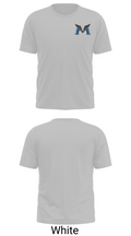 R.E. Mountain Secondary School 55892103 Old School Cotton Feel Shirt - 10