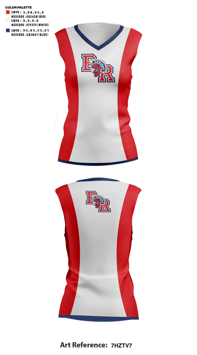 Bridgewater-Raynham Regional High School Volleyball 53115621 Women's Short Sleeve V-neck Shirt - 42