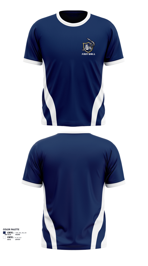 Short Sleeve Performance Shirt, Somerset Berkley Regional High School Football, Football, Teamtime, Team time, sublimation, custom sports apparel, team uniforms, spirit wear, spiritwear, sports uniforms, custom shirts, team store, custom team store, fundraiser sports, apparel fundraiser