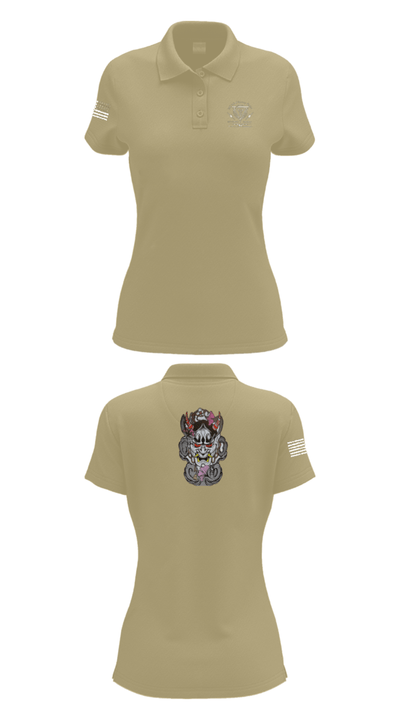 12th Dental Co 7491027 Women's Short Sleeve Performance Polo  - 90