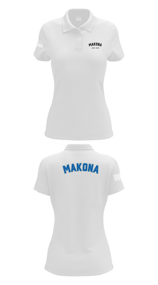 Womens Short Sleeve Performance Polo, MKA, E-Sports, Teamtime, Team time, sublimation, custom sports apparel, team uniforms, spirit wear, spiritwear, sports uniforms, custom shirts, team store, custom team store, fundraiser sports, apparel fundraiser