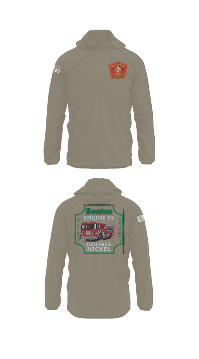 Boston Fire Department Engine 55 92329378 Windbreaker - 61
