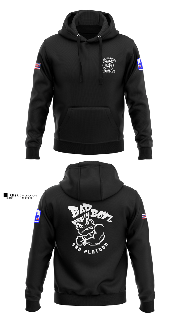 Hoodie, Ewok dismount3rd PLT Bad BoysBad boyz3rd PLT Bad BoysBad Boiiz3rd PLT Bad BoysPT Bad Boiiz3rd PLT Bad BoysBlue Ewok, , Teamtime, Team time, sublimation, custom sports apparel, team uniforms, spirit wear, spiritwear, sports uniforms, custom shirts, team store, custom team store, fundraiser sports, apparel fundraiser