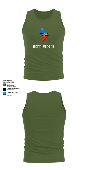 Tank Top, Rescue Engine 56DCFD RTC407, Fire Department, Teamtime, Team time, sublimation, custom sports apparel, team uniforms, spirit wear, spiritwear, sports uniforms, custom shirts, team store, custom team store, fundraiser sports, apparel fundraiser
