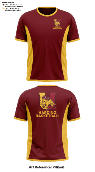 Short Sleeve Shooting Shirt, Harding University High School Basketball, Men's Basketball, Teamtime, Team time, sublimation, custom sports apparel, team uniforms, spirit wear, spiritwear, sports uniforms, custom shirts, team store, custom team store, fundraiser sports, apparel fundraiser