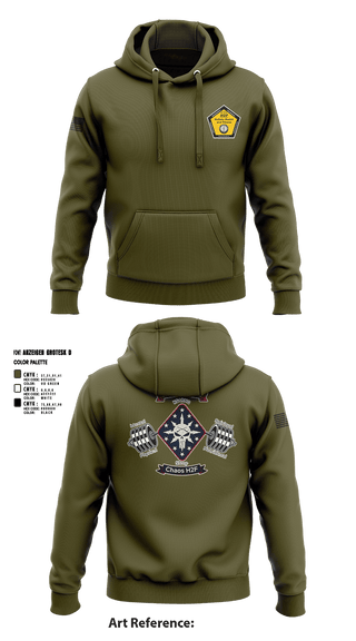 Hoodie, Chaos Co, H2F, National Guard, Teamtime, Team time, sublimation, custom sports apparel, team uniforms, spirit wear, spiritwear, sports uniforms, custom shirts, team store, custom team store, fundraiser sports, apparel fundraiser
