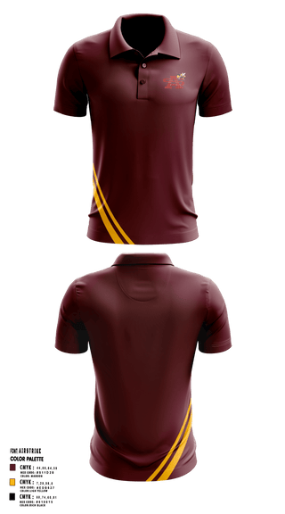 Short Sleeve Performance Polo, St Augustine Yellow Jackets, Swimming, Teamtime, Team time, sublimation, custom sports apparel, team uniforms, spirit wear, spiritwear, sports uniforms, custom shirts, team store, custom team store, fundraiser sports, apparel fundraiser
