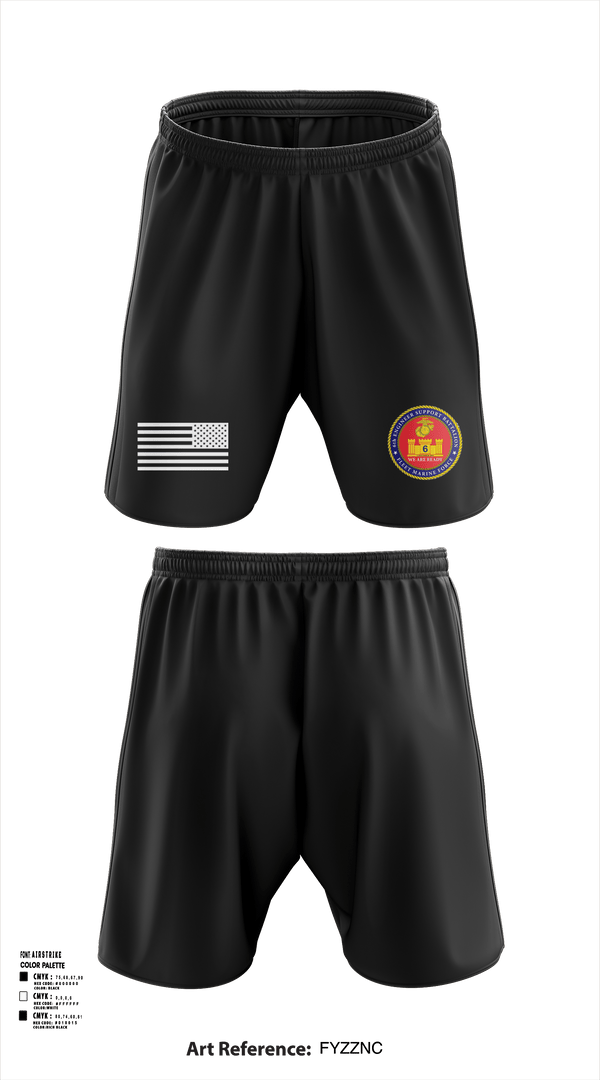 Athletic Shorts With Pockets, 6th Engineer Support, Marines, Teamtime, Team time, sublimation, custom sports apparel, team uniforms, spirit wear, spiritwear, sports uniforms, custom shirts, team store, custom team store, fundraiser sports, apparel fundraiser