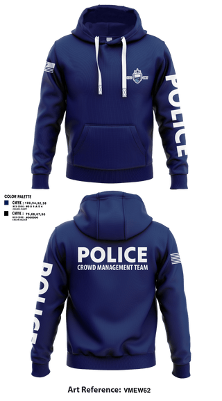Hoodie, Fargo PD CMT, Police, Teamtime, Team time, sublimation, custom sports apparel, team uniforms, spirit wear, spiritwear, sports uniforms, custom shirts, team store, custom team store, fundraiser sports, apparel fundraiser