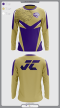 Jacksonville College Cross Country 48639105 Long Sleeve Performance Shirt - 2