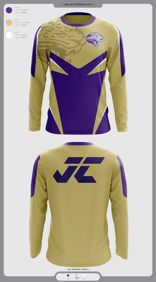 Long Sleeve Performance Shirt, Jacksonville College Cross Country, Cross Country, Teamtime, Team time, sublimation, custom sports apparel, team uniforms, spirit wear, spiritwear, sports uniforms, custom shirts, team store, custom team store, fundraiser sports, apparel fundraiser