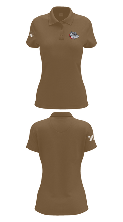 Pleasanton Elementary School Cheer 69415211 Women's Short Sleeve Performance Polo  - 7