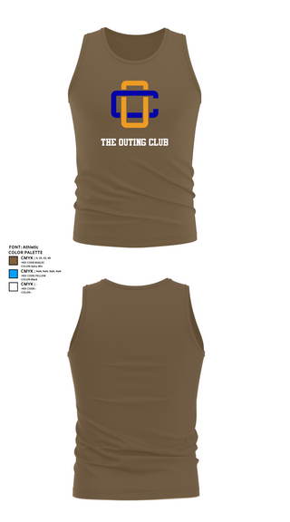 Tank Top, The Outing Club, Spirit Store, Teamtime, Team time, sublimation, custom sports apparel, team uniforms, spirit wear, spiritwear, sports uniforms, custom shirts, team store, custom team store, fundraiser sports, apparel fundraiser