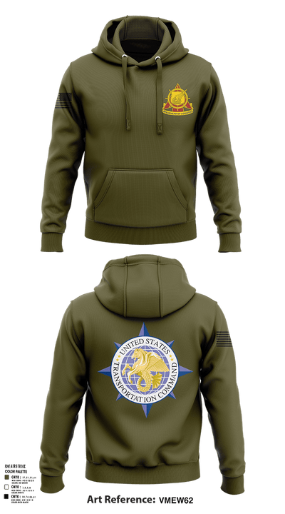 773rd transportation company 77722700 Hoodie - 131