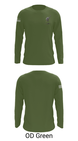 Long Sleeve Performance Shirt, B Btry 2142, National Guard, Teamtime, Team time, sublimation, custom sports apparel, team uniforms, spirit wear, spiritwear, sports uniforms, custom shirts, team store, custom team store, fundraiser sports, apparel fundraiser
