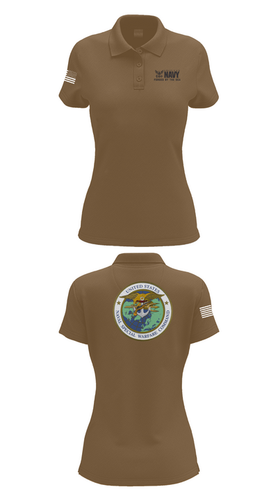 SEAL Team 4781251 Women's Short Sleeve Performance Polo  - 14