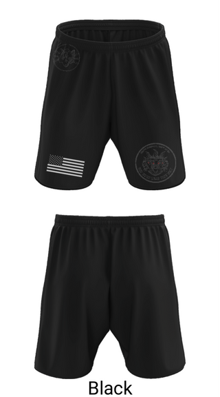 Athletic Shorts With Pockets, Wolves, Bravo, 305th MI, Army, Teamtime, Team time, sublimation, custom sports apparel, team uniforms, spirit wear, spiritwear, sports uniforms, custom shirts, team store, custom team store, fundraiser sports, apparel fundraiser