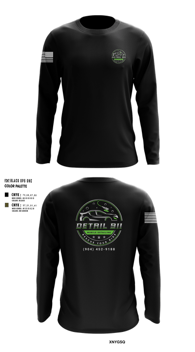 Detail 911 77621654 Long Sleeve Performance Shirt - 100