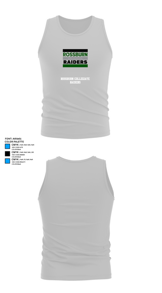 Tank Top, Rossburn Collegiate Raiders, Spirit Store, Teamtime, Team time, sublimation, custom sports apparel, team uniforms, spirit wear, spiritwear, sports uniforms, custom shirts, team store, custom team store, fundraiser sports, apparel fundraiser