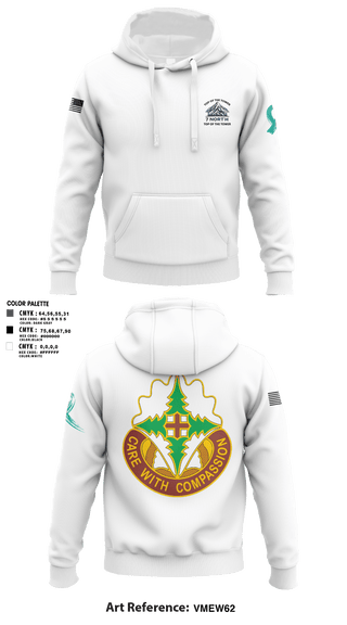Hoodie, MAMC7N A Co MAMC, Army, Teamtime, Team time, sublimation, custom sports apparel, team uniforms, spirit wear, spiritwear, sports uniforms, custom shirts, team store, custom team store, fundraiser sports, apparel fundraiser