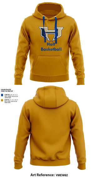 Hoodie, Holt High School Basketball, Women's Basketball, Teamtime, Team time, sublimation, custom sports apparel, team uniforms, spirit wear, spiritwear, sports uniforms, custom shirts, team store, custom team store, fundraiser sports, apparel fundraiser