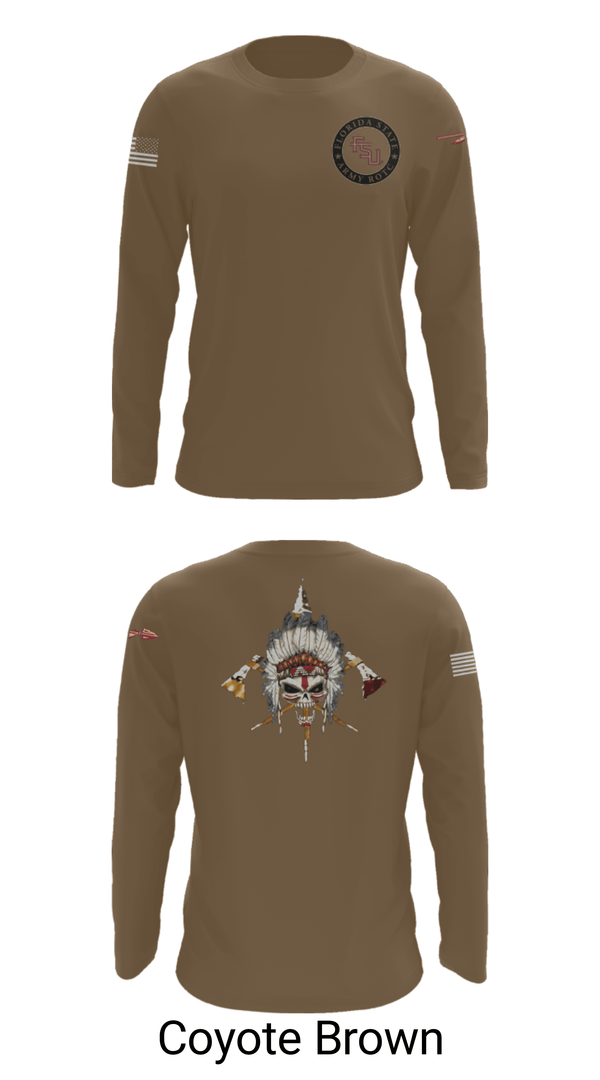 Long Sleeve Performance Shirt, Seminole Battalion, Army, Teamtime, Team time, sublimation, custom sports apparel, team uniforms, spirit wear, spiritwear, sports uniforms, custom shirts, team store, custom team store, fundraiser sports, apparel fundraiser