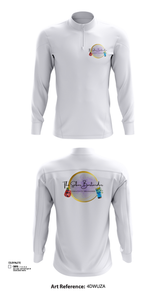 Quarter Zip Jacket, The Sober Bartender, , Teamtime, Team time, sublimation, custom sports apparel, team uniforms, spirit wear, spiritwear, sports uniforms, custom shirts, team store, custom team store, fundraiser sports, apparel fundraiser