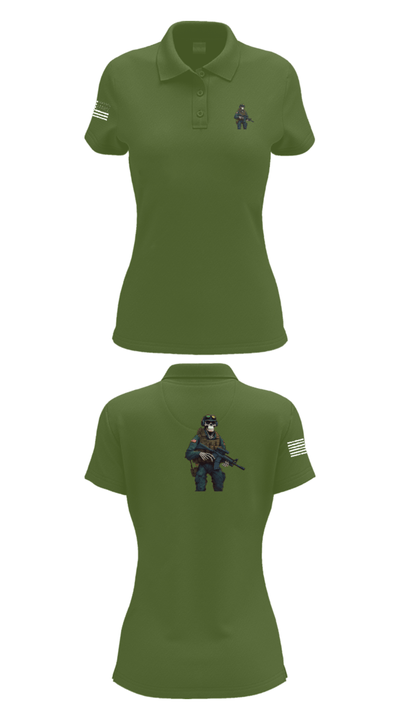 3d lsb 39792160 Women's Short Sleeve Performance Polo  - 55