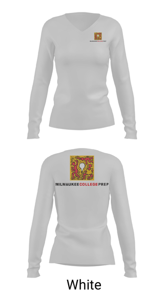 Women's Long Sleeve Vneck Shirt, Mcp Lloyd Track and Field, Track & Field, Teamtime, Team time, sublimation, custom sports apparel, team uniforms, spirit wear, spiritwear, sports uniforms, custom shirts, team store, custom team store, fundraiser sports, apparel fundraiser