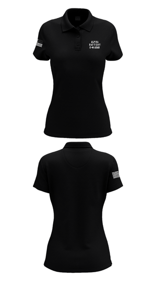 Women's Short Sleeve Performance Polo, Alpha Battery 2-44 ADAR, , Teamtime, Team time, sublimation, custom sports apparel, team uniforms, spirit wear, spiritwear, sports uniforms, custom shirts, team store, custom team store, fundraiser sports, apparel fundraiser